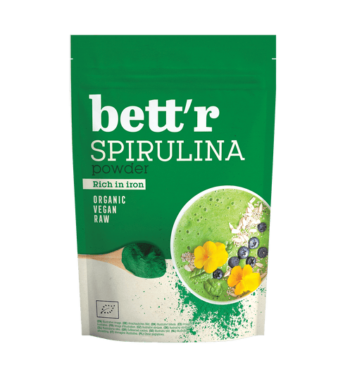 BIO zelený prášok spiruliny
