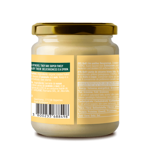 BIO biele sezamové tahini