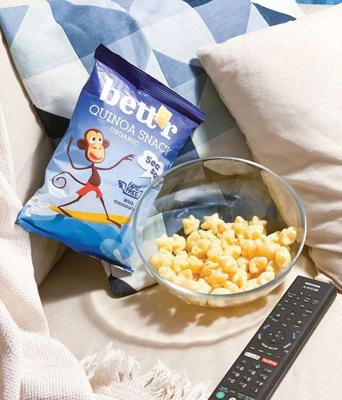 Bio Quinoa Snacks Morská soľ