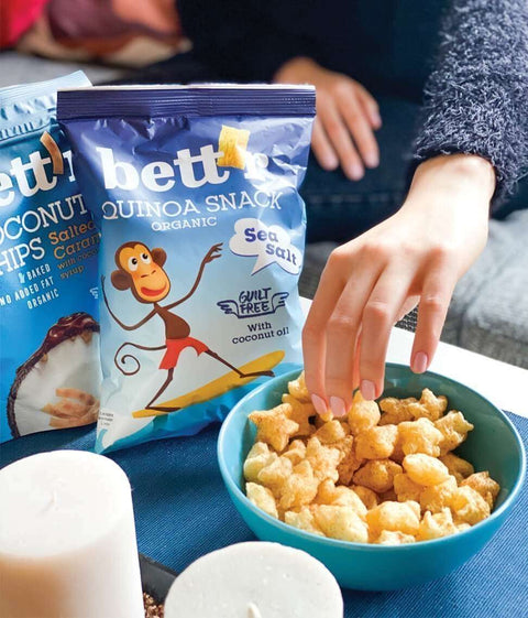 Bio Quinoa Snacks Morská soľ
