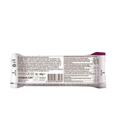 Bio Proteínová tyčinka Cherry & Choco Drops Bar
