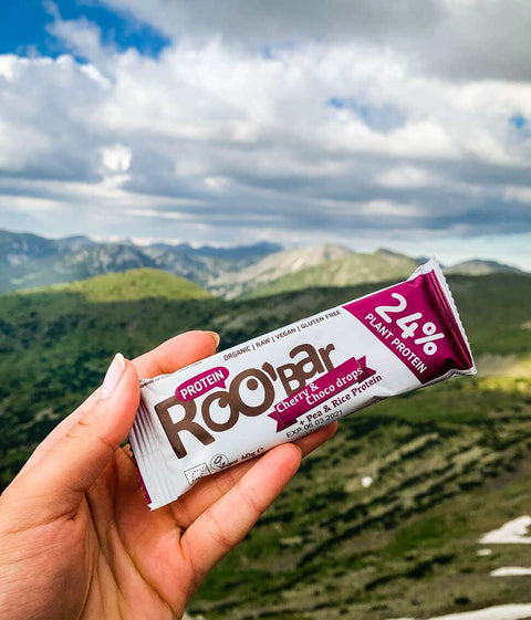 Bio Proteínová tyčinka Cherry & Choco Drops Bar