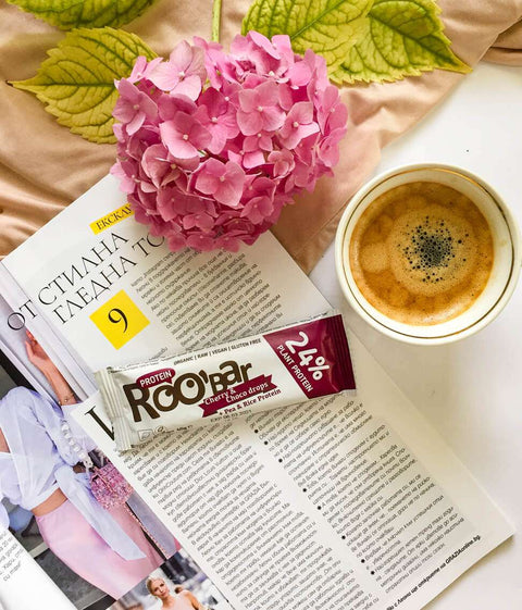 Bio Proteínová tyčinka Cherry & Choco Drops Bar
