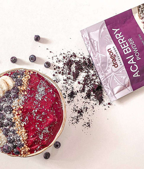 Organický prášok z Acai Berry