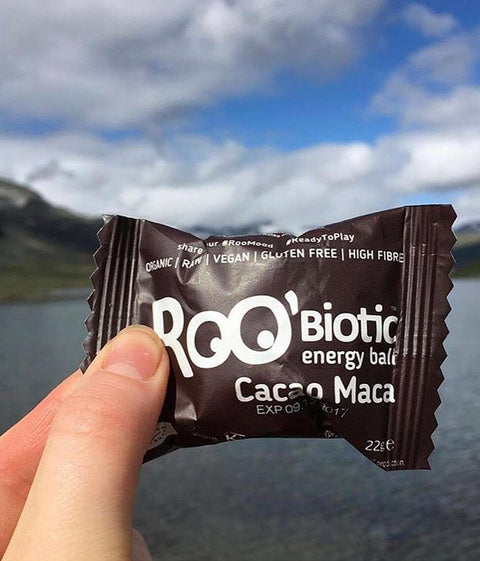 Bio kakao a maca guľa so živými kultúrami