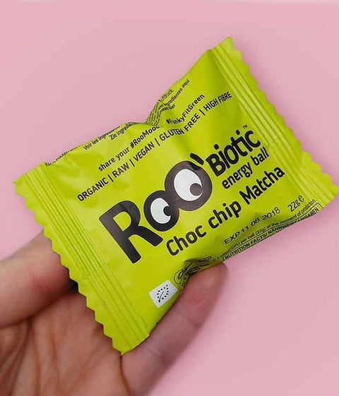 Bio Choc Chip & Matcha lopta so živými kultúrami