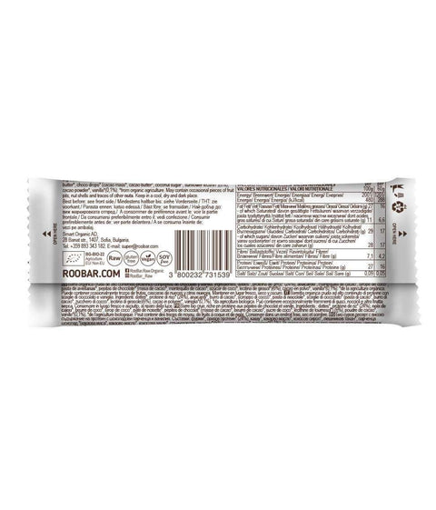 Bio proteínová čokoláda a vanilka