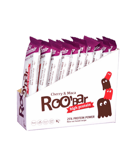 Bio proteínová tyčinka Cherry maca