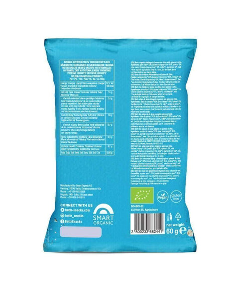 Bio hnedé ryžové chipsy s chia a quinoa