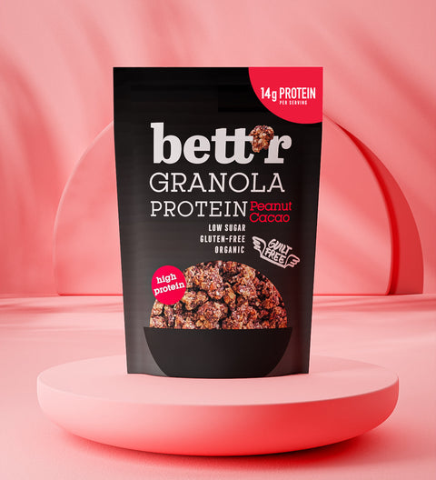BIO Proteín Granola Pistácie a Kakao