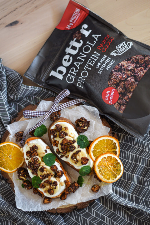 BIO Proteín Granola Pistácie a Kakao