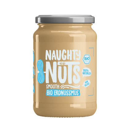 Jemné organické arašidové maslo