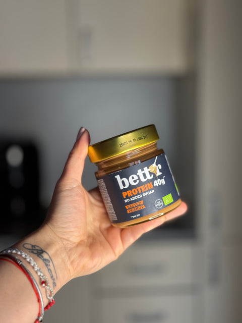 Bio Proteínová nátierka solené arašidy bez pridaného cukru