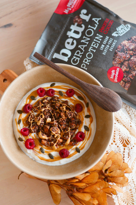 BIO Proteín Granola Pistácie a Kakao