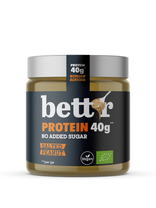 Bio Proteínová nátierka solené arašidy bez pridaného cukru