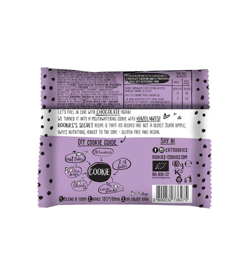 BIO Cookie Choc čips a lieskový orech