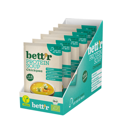 BIO proteínová polievka s cícerom