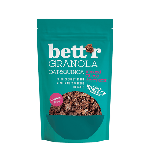 BIO granola s mandľami a čokoládou