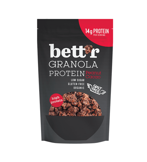 BIO Proteín Granola Pistácie a Kakao