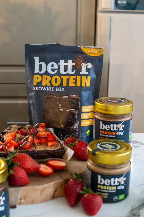 Bio Proteínová nátierka solené arašidy bez pridaného cukru