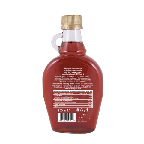 Organický javorový sirup Jantár