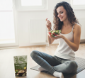 weight loss meal with superfood bamboo extract